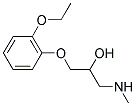 1-(2-ETHOXY-PHENOXY)-3-METHYLAMINO-PROPAN-2-OL CAS#: 14754-63-3