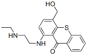 1-[[2-(Ethylamino)ethyl]amino]-4-hydroxymethyl-9H-thioxanthen-9-one CAS#: 13479-19-1