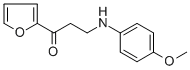 1-(2-FURYL)-3-(4-METHOXYANILINO)-1-PROPANONE CAS#: 15263-10-2