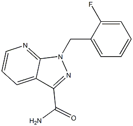 1-(2-Fluorobenzyl)-1H-pyrazolo[3,4-b]pyridine-3-carboxaMide CAS#: 256376-62-2