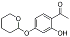 1-[2-Hydroxy-4-[(tetrahydro-2H-pyran-2-yl)oxy]phenyl]ethanone CAS#: 111841-07-7