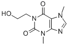 1-(2-Hydroxyethyl)-3,7-dimethylxanthine CAS#: 1507-14-8