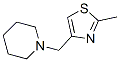 1-[(2-METHYL-1,3-THIAZOL-4-YL)METHYL]PIPERIDINE CAS#: 17386-15-1