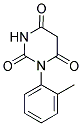 1-(2-METHYLPHENYL)PYRIMIDINE-2,4,6(1H,3H,5H)-TRIONE CAS#: 107147-53-5