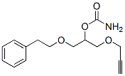 1-(2-Phenylethoxy)-3-(2-propynyloxy)-2-propanol carbamate CAS#: 16221-67-3