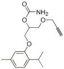 1-(2-Propynyloxy)-3-(2-isopropyl-5-methylphenoxy)-2-propanol carbamate CAS#: 16222-49-4