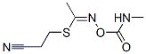 [1-(2-cyanoethylsulfanyl)ethylideneamino] N-methylcarbamate CAS#: 25171-63-5