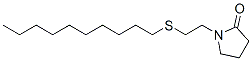 1-(2-(decylthio)ethyl)azacyclopentane-2-one CAS#: 113855-10-0