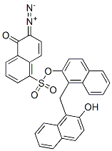1-[(2-hydroxynaphthyl)methyl]-2-naphthyl 6-diazo-5,6-dihydro-5-oxonaphthalene-1-sulphonate CAS#: 2481-91-6