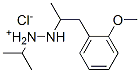 [1-(2-methoxyphenyl)propan-2-ylamino]-propan-2-yl-azanium chloride CAS#: 102583-72-2
