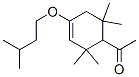 1-[2,2,6,6-tetramethyl-4-(3-methylbutoxy)-3-cyclohexen-1-yl]ethan-1-one CAS#: 16556-55-1