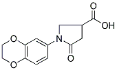 1-(2,3-DIHYDRO-BENZO[1,4]DIOXIN-6-YL)-5-OXO-PYRROLIDINE-3-CARBOXYLIC ACID CAS#: 260555-42-8