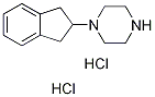 1-(2,3-dihydro-1H-inden-2-yl)piperazine(SALTDATA: 2HCl) CAS#: 23912-70-1