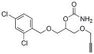 1-[(2,4-Dichlorophenyl)methoxy]-3-(2-propynyloxy)-2-propanol carbamate CAS#: 26309-83-1
