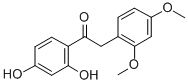 1-(2,4-Dihydroxyphenyl)-2-(2,4-dimethoxyphenyl)ethanone CAS#: 1855-30-7