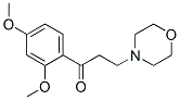 1-(2,4-Dimethoxyphenyl)-3-morpholino-1-propanone CAS#: 18703-83-8