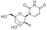 1-[2,5-Anhydro-4-C-(hydroxymethyl)-alpha-L-lyxofuranosyl]-2,4(1H,3H)-pyrimidinedione CAS#: 200435-92-3