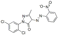 1-(2,5-dichlorophenyl)-3-methyl-4-[(o-nitrophenyl)azo]-2-pyrazolin-5-one CAS#: 29330-49-2