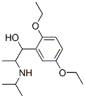 1-(2,5-diethoxyphenyl)-2-(propan-2-ylamino)propan-1-ol CAS#: 1907-66-0