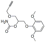 1-(2,6-Dimethoxyphenoxy)-3-(2-propynyloxy)-2-propanol carbamate CAS#: 16222-54-1