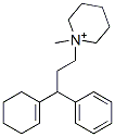 1-[3-(1-Cyclohexenyl)-3-phenylpropyl]-1-methylpiperidinium CAS#: 27112-40-9