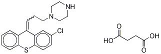 1-[3-(2-Chlorothioxanthen-9-ylidene)propyl]piperazine Succinate CAS#: 1105-85-7