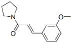 1-[3-(3-Methoxyphenyl)-1-oxo-2-propenyl]pyrrolidine CAS#: 29647-01-6