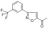 1-3-[3-(TRIFLUOROMETHYL)PHENYL]ISOXAZOL-5-YL-ETHAN-1-ONE CAS#: 264616-44-6