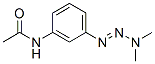 1-(3-ACETAMIDOPHENYL)-3,3-DIMETHYLTRIAZENE CAS#: 1933-50-2