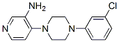 1-(3-Amino-4-pyridyl)-4-(m-chlorophenyl)piperazine CAS#: 16019-53-7