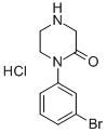 1-(3-BROMEPHENYL)-PIPERAZIN-2-ONE HCL CAS#: 215649-81-3