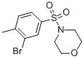 1-(3-BROMO-4-METHYLPHENYLSULFONYL)MORPHOLINE CAS#: 850429-74-2