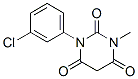 1-(3-Chlorophenyl)-3-methyl-2,4,6(1H,3H,5H)-pyrimidinetrione CAS#: 1983-34-2