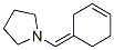 1-(3-Cyclohexen-1-ylidenemethyl)pyrrolidine CAS#: 18205-60-2