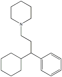 1-(3-Cyclohexyl-3-phenylpropyl)piperidine CAS#: 29869-50-9