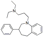 1-[3-(Diethylamino)propyl]-3-phenyl-2,3,4,5-tetrahydro-1H-1-benzazepine CAS#: 14760-55-5