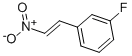 1-(3-FLUOROPHENYL)-2-NITROETHENE CAS#: 1979-49-3