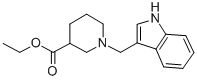 1-(3-Indolylmethyl)nipecotic acid ethyl ester CAS#: 101602-77-1