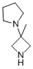 1-(3-METHYL-3-AZETIDINYL)-PYRROLIDINE CAS#: 24083-67-8