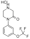 1-(3-(TRIFLUOROMETHOXY)PHENYL) PIPERAZIN-2-ONE HYDROCHLORIDE CAS#: 215649-79-9
