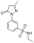 1-(3-W-ETHYLSULFAMOYLPHENYL)-3-METHYL-5-PYRAZOLONE CAS#: 106176-12-9
