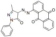 1-[(3-methyl-5-oxo-1-phenyl-2-pyrazolin-4-yl)azo]anthraquinone CAS#: 21736-60-7