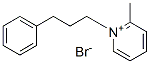 1-(3-phenylpropyl)-2-methylpyridinium bromide CAS#: 10551-42-5