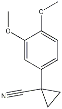 1-(3,4-dimethoxyphenyl)cyclopropanecarbonitrile CAS#: 20802-15-7