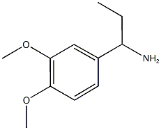 1-(3,4-dimethoxyphenyl)propan-1-amine CAS#: 101589-21-3