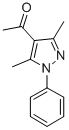 1-(3,5-DIMETHYL-1-PHENYL-1H-4-PYRAZOLYL)-1-ETHANONE CAS#: 1210-43-1