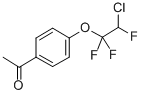 1-[4-(2-CHLORO-1,1,2-TRIFLUORO-ETHOXY)-PHENYL]-ETHANONE CAS#: 1536-63-6