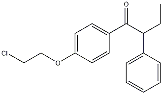 1-[4-(2-Chloroethoxy)phenyl]-2-ethyl-2-phenylethanone CAS#: 103628-22-4