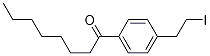 1-(4-(2-iodoethyl)phenyl)octan-1-one CAS#: 219307-01-4