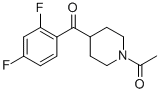 1-[4-(2,4-DIFLUORO-BENZOYL)-PIPERIDIN-1-YL]-ETHANONE CAS#: 25519-77-1